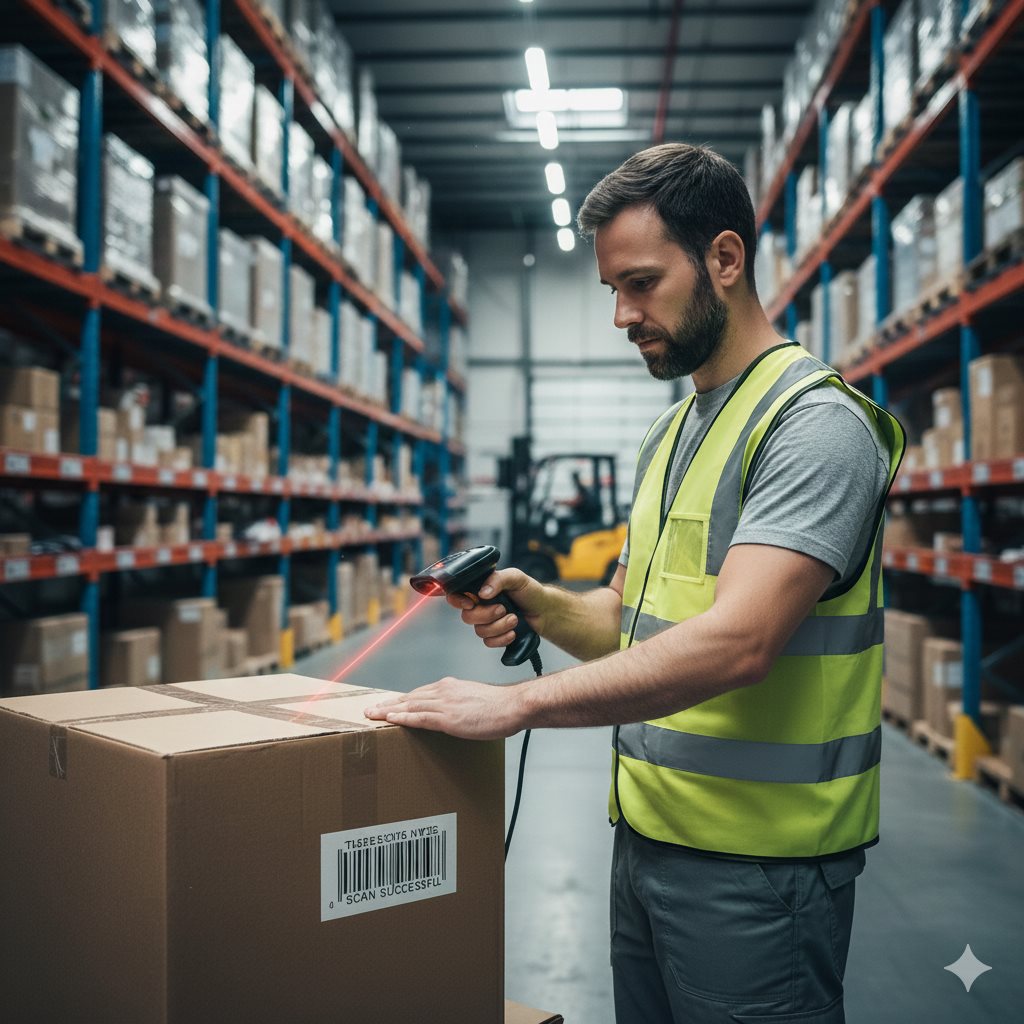 Barcode scanner mobile workflow and traceability