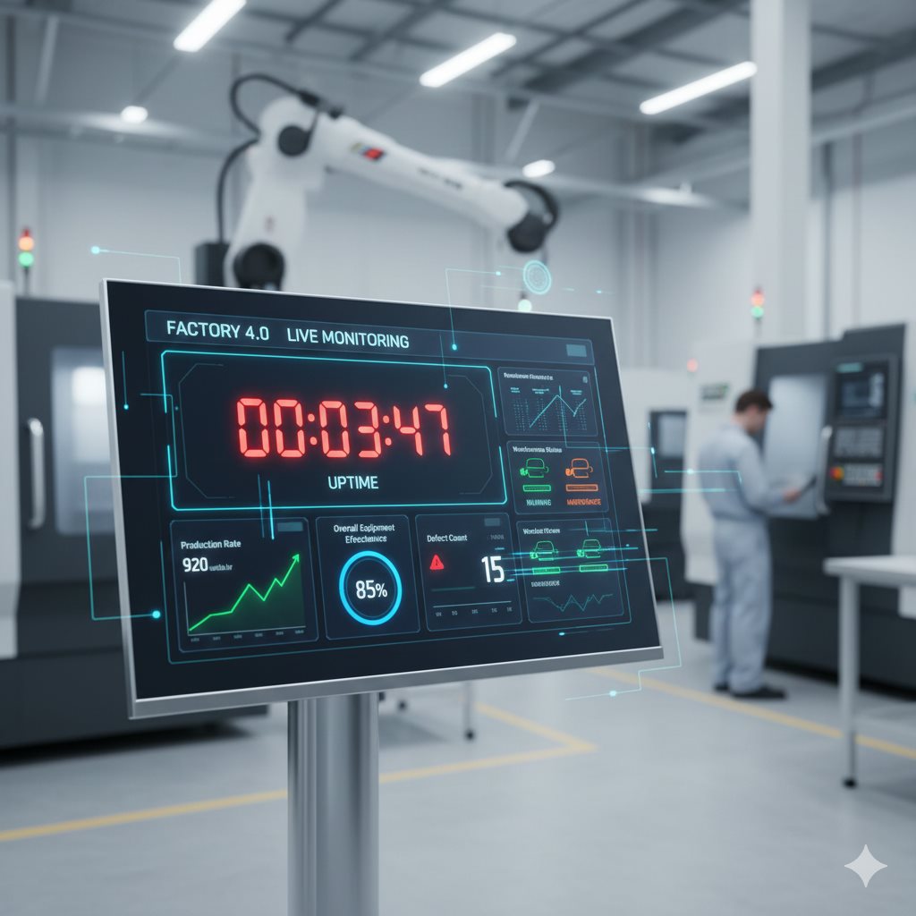 Real-time traceability tracking dashboard